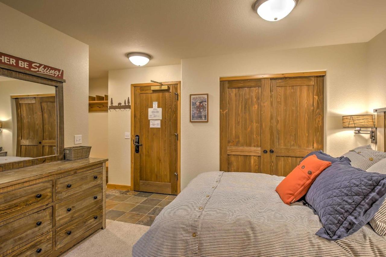 Breck Studio With Hot Tub Access, Walk To Main St! Брекънридж Екстериор снимка