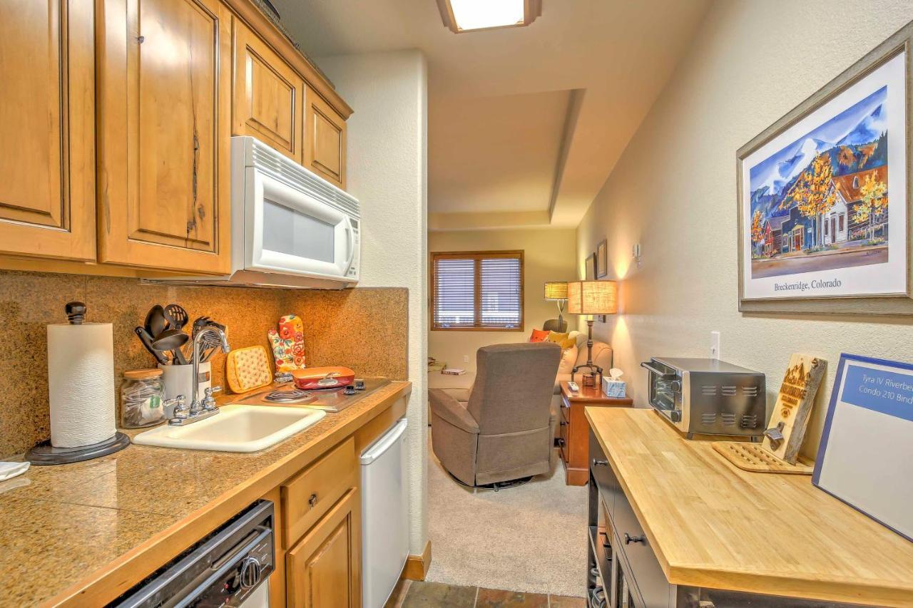 Breck Studio With Hot Tub Access, Walk To Main St! Брекънридж Екстериор снимка