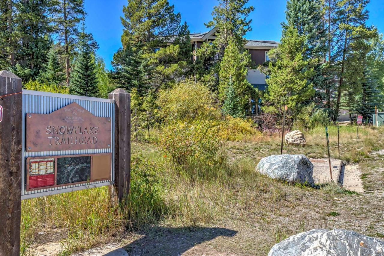 Breck Studio With Hot Tub Access, Walk To Main St! Брекънридж Екстериор снимка